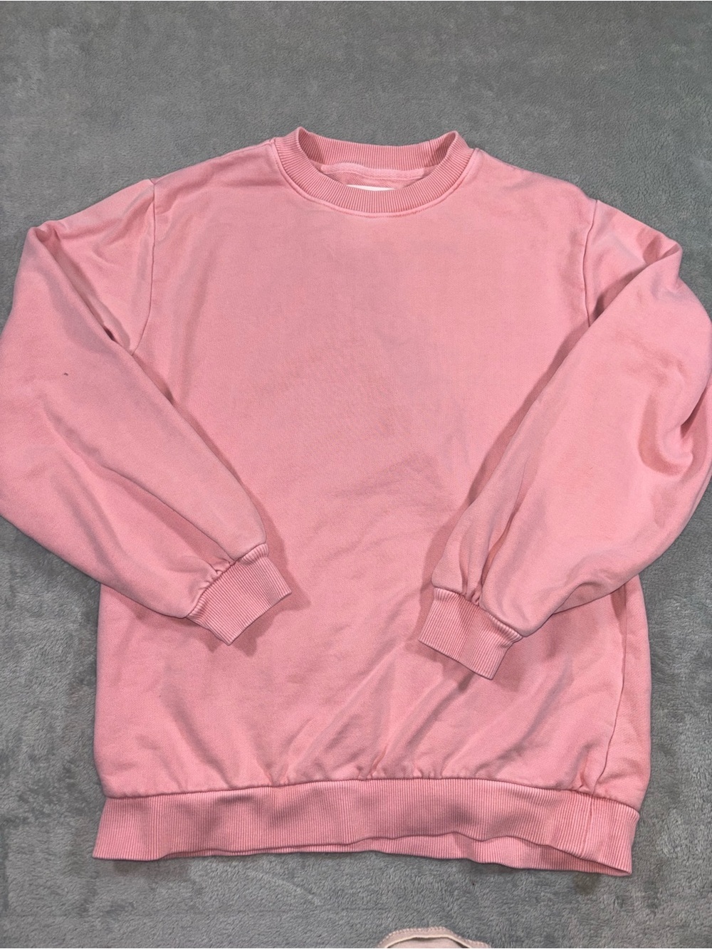 Pink Hudson North 100% Cotton Crewneck XS
